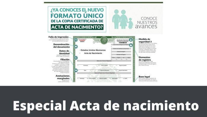 Acta de nacimiento