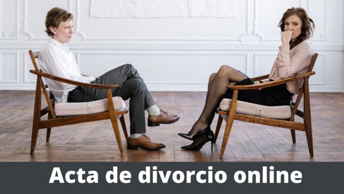 acta de divorcio